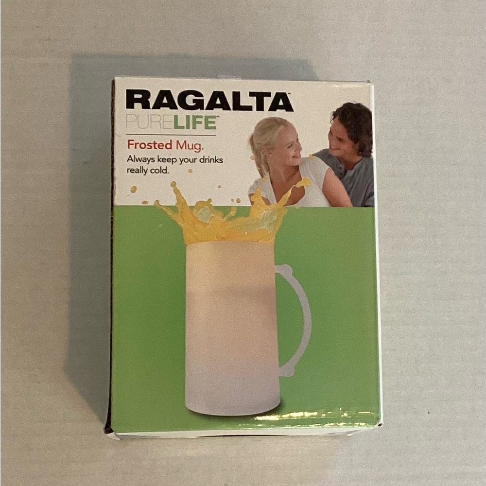 Ragalta pure life Frosted Mug keep drink cold new